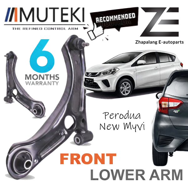 MUTEKI Front Lower Arm Perodua New Myvi 3rd Gen M800 2018 - ON MUTEKI Front Lower Arm Perodua New Myvi 3rd Gen M800 2018 - ON